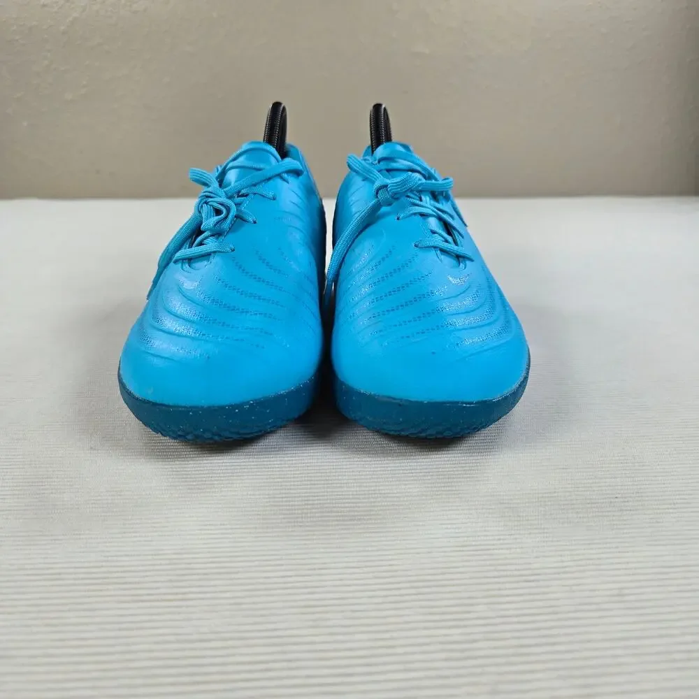 Nike Phantom GX 2 Academy IC Blue Fury White Soccer Shoe Men's Size 8